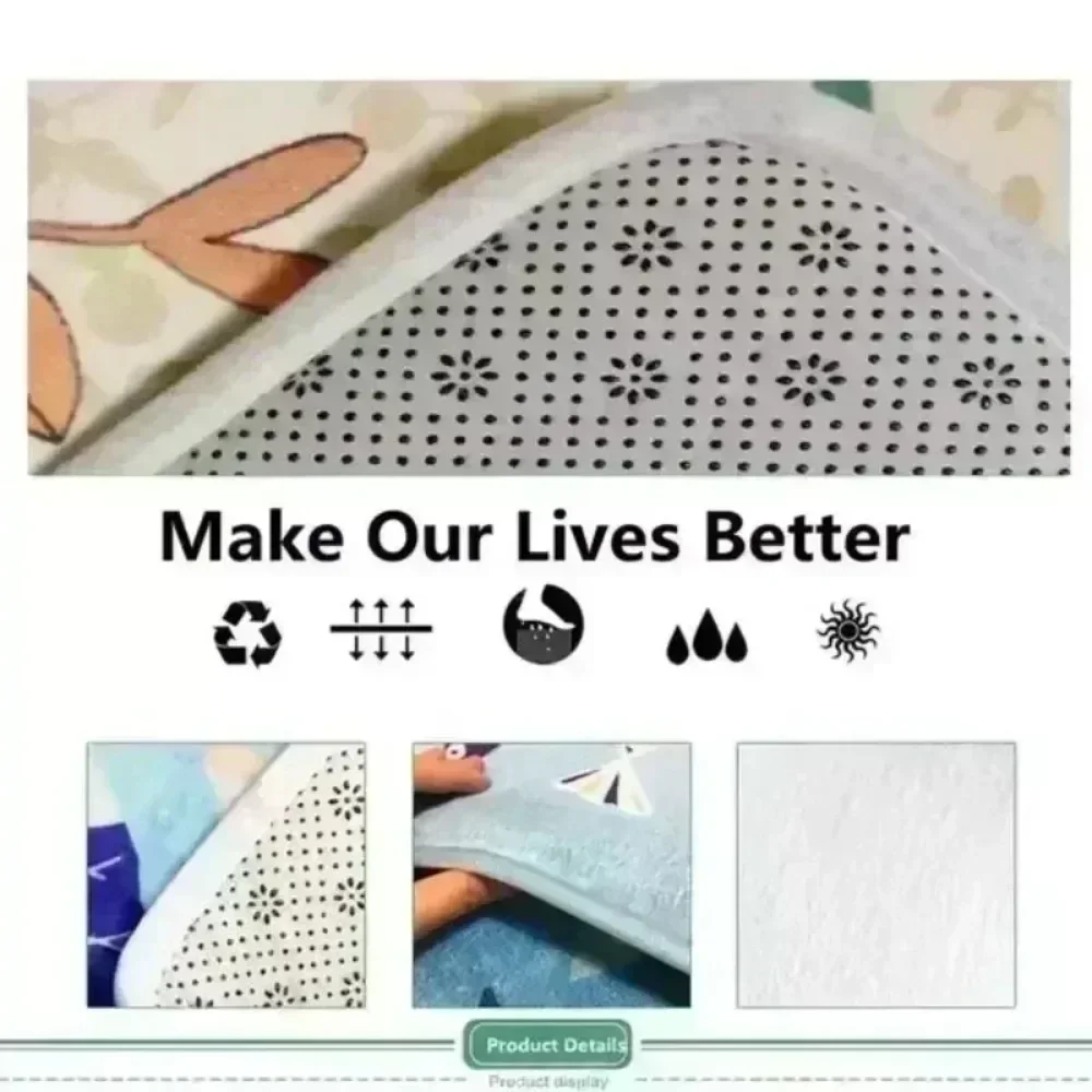 Contemporary Rug Style,  Non-Slip Geometric Pattern Carpet, Easy to Clean Floor Mat for Modern Home Living Room Bedroom Decor