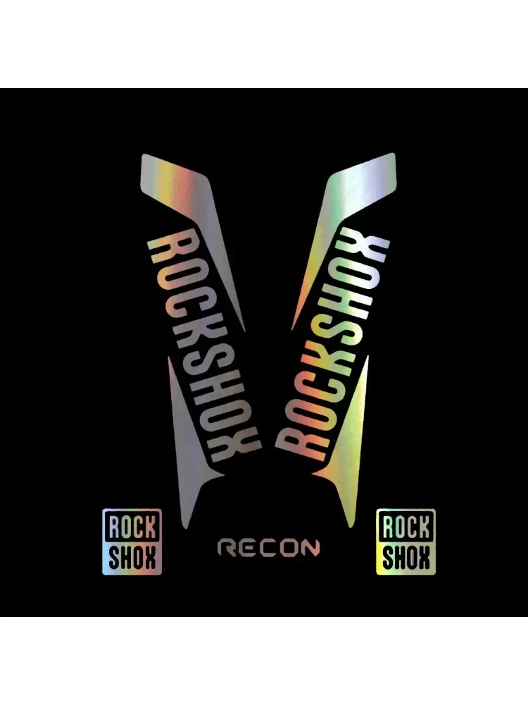 AliExpress NONE for RockShox RECON 2015 2016 Style Decals Stickers mountain bike front fork stickers MTB bicycle front fork decals PIKE stickers