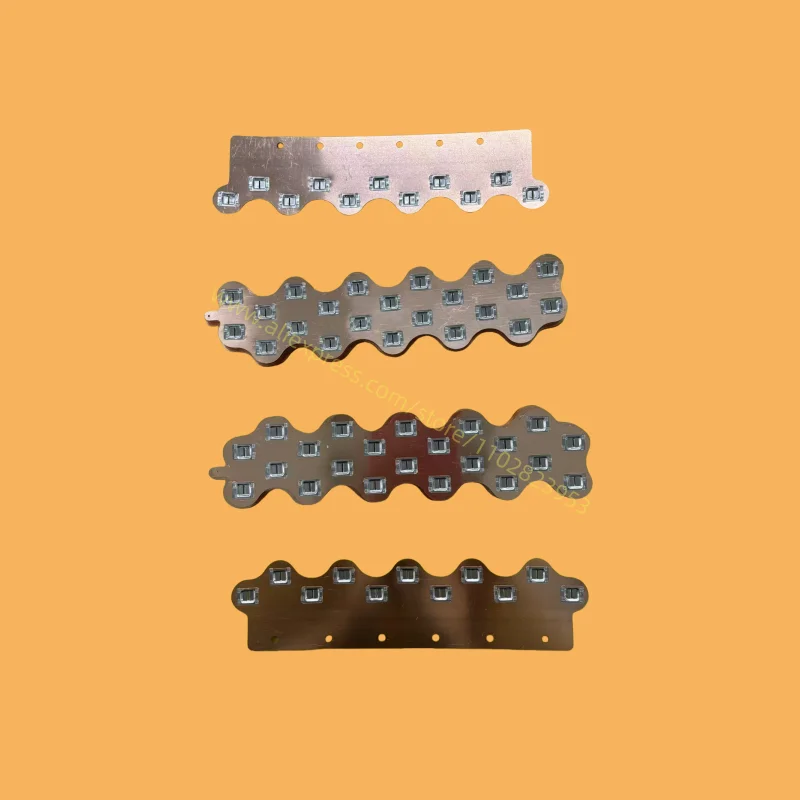 21700-22S11P Copper BusBar 0.5mm Cell Spacing 21.4mm Electric Motorcycle Battery Combination Bus Copper-nickel Composite Custom