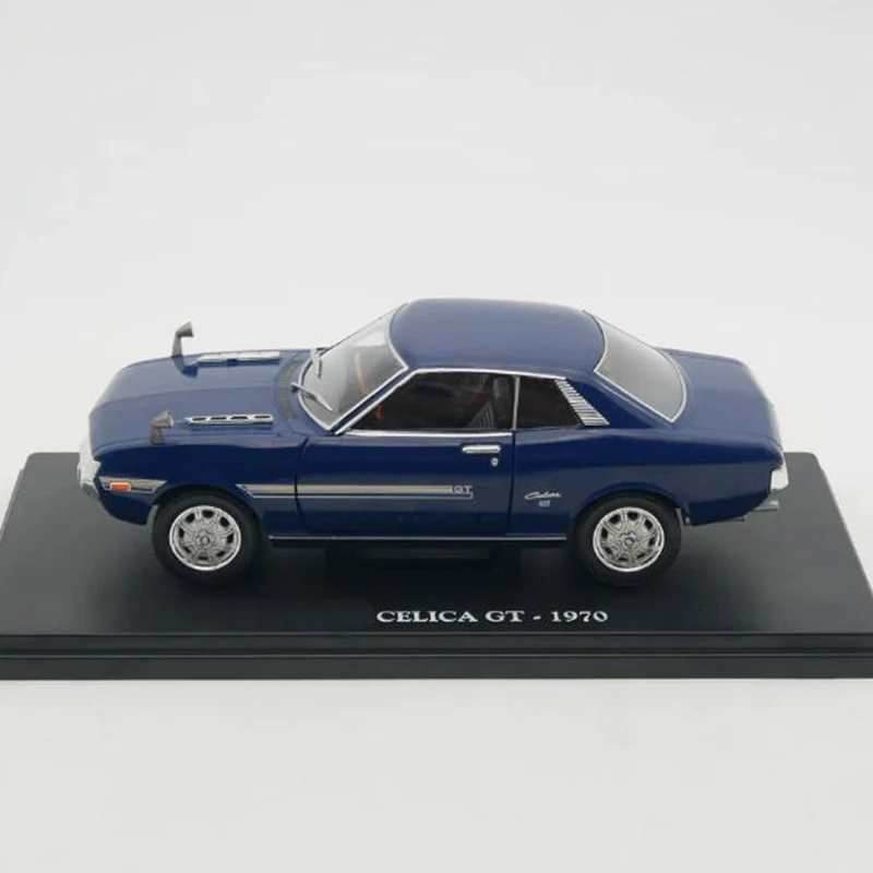 ixo 1:24 Scale Alloy CELICA GT 1970 Diecast Mini Toy Car Simulation Classic Model Collectibles Souvenir Display