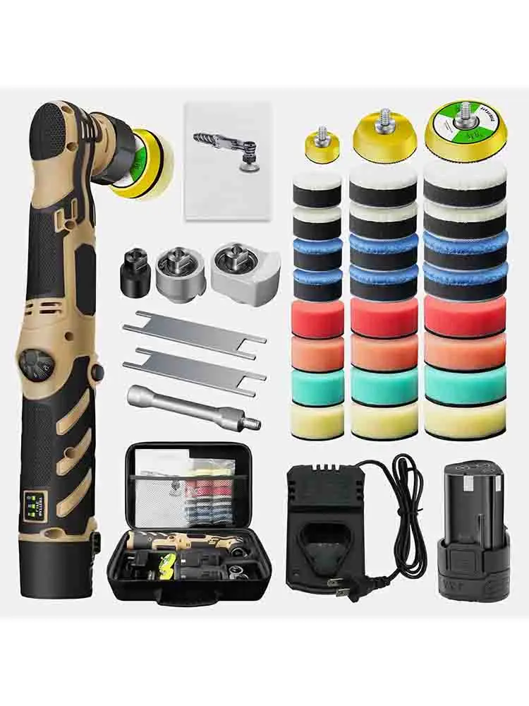 Schnurlose 12V Mini Auto Polierer Detaillierung Drahtlose Auto Poliermaschine 1/1,5/2 Zoll Pds Kit Für Auto waxis
