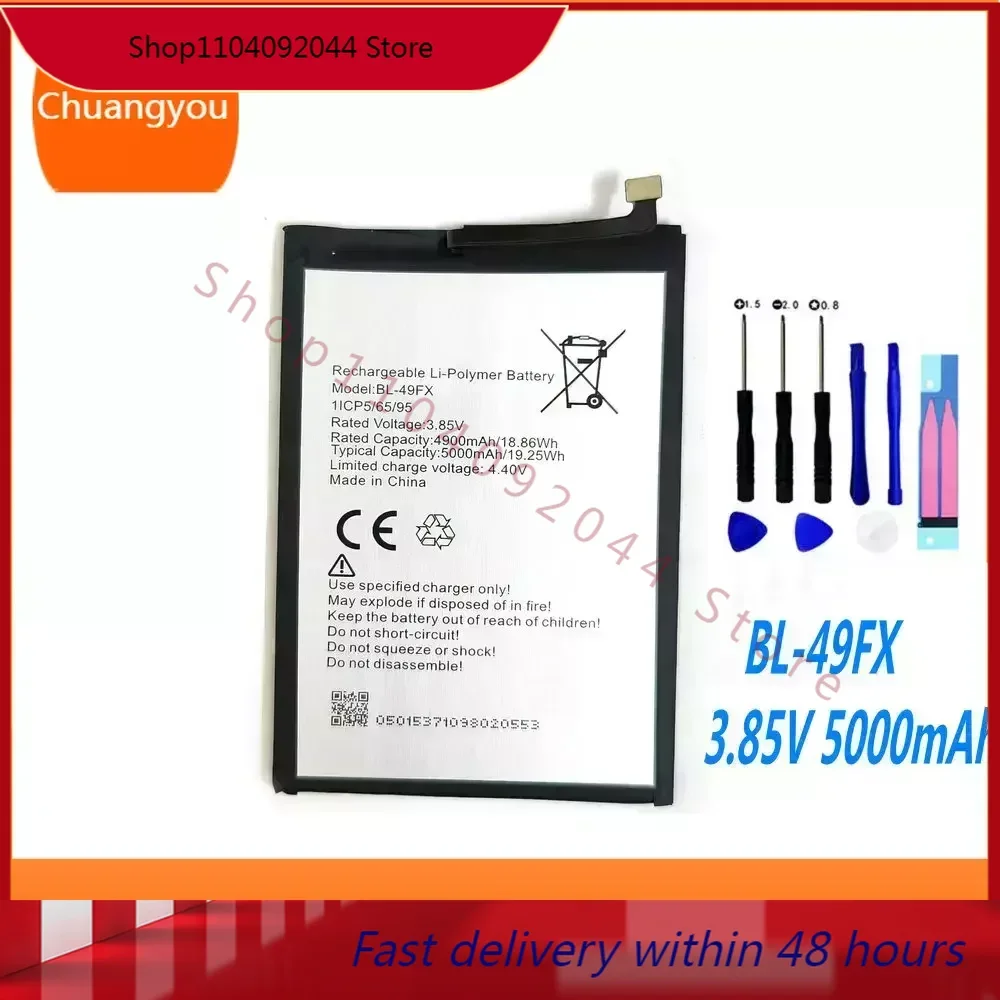 BL-49FX Battery For infinix Hot 8/ X650/ X650B/ Hot 9/X655 X656/ Note7 LITE )/ Spark 5 Pro Hot 10 lite Mobile Phone