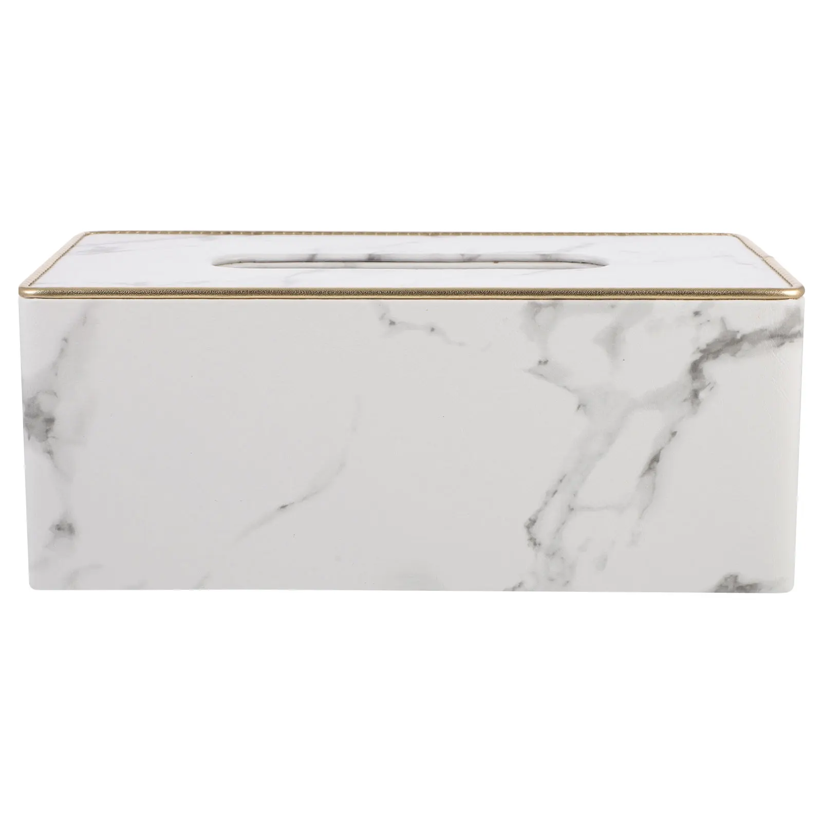 

Marble Tissue Box Paper Holder Storage Household Case Container Office High Quality Material Stylish Appearance Easy