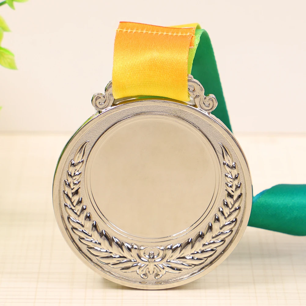 ميدالية فائزية مقاس 2 بوصة مع شريط للرقبة، ميدالية جائزة 1st 2nd 3rd للاجتماعات الرياضية المدرسية للأطفال