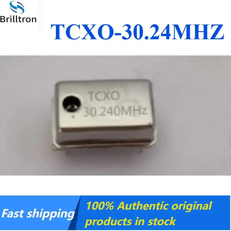 1-5PCS NEW Temperature-compensated Crystal Oscillator, High Precision, TCXO-30.24MHz 30.72MHZ Original  in Stock, Hot Selling.