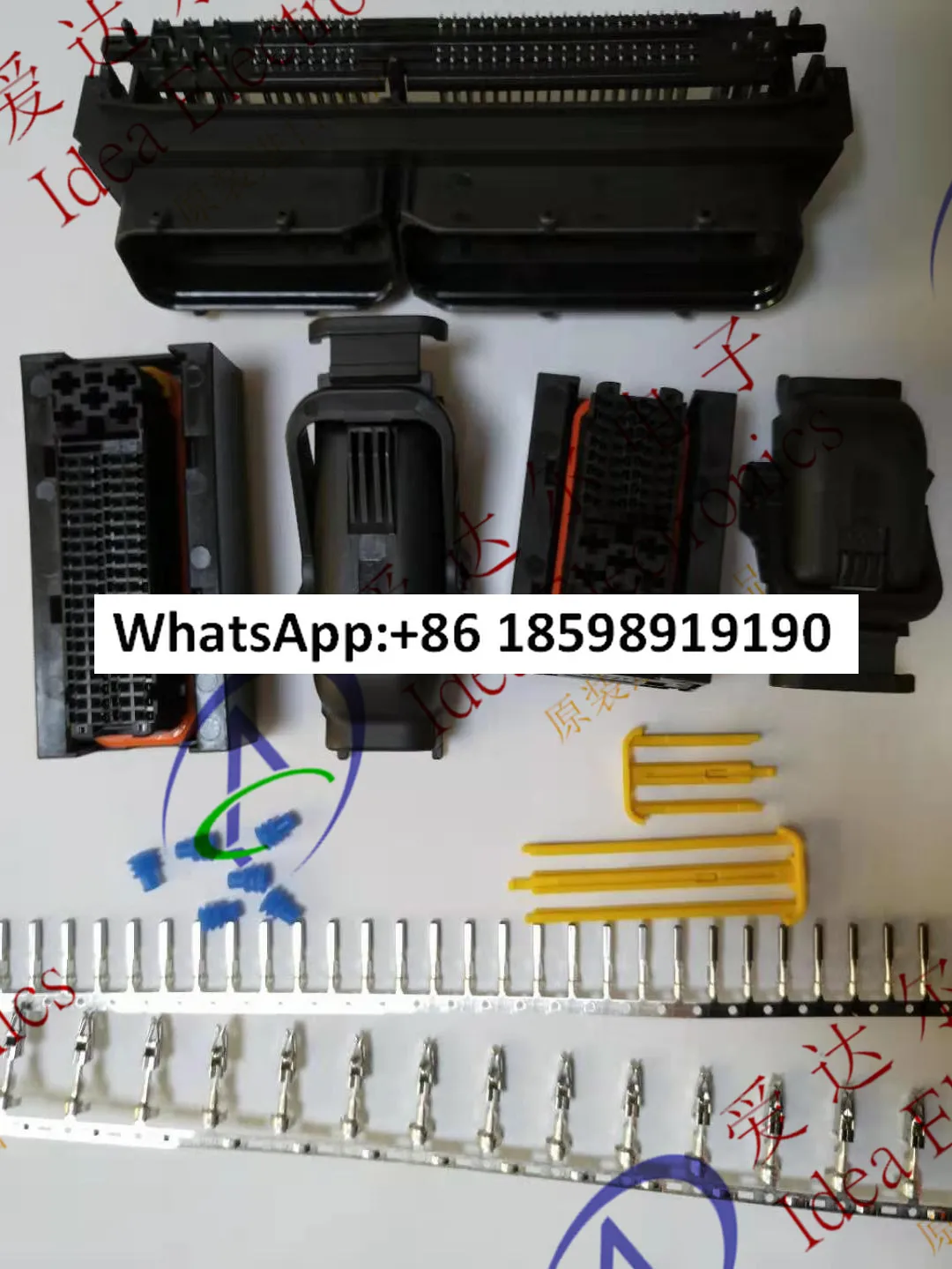 1746979-1-40p-81p-extremo-de-placa-ecu-extremo-de-cable-un-juego-completo-de-conectores-originales-te