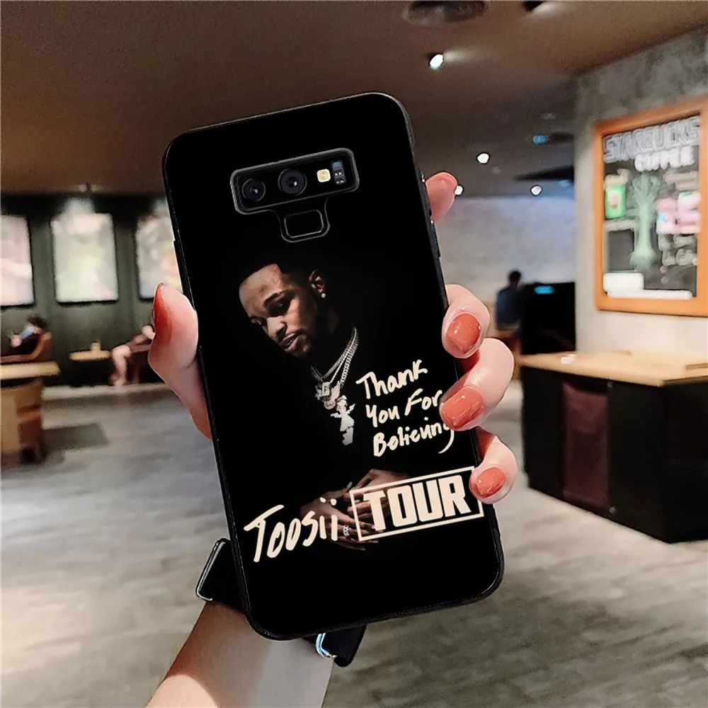 Rapper Toosii Phone Case For Samsung Note 8 9 10 20 pro plus lite M 10 11 20 30 21 31 51 A 21 22 42 02 03