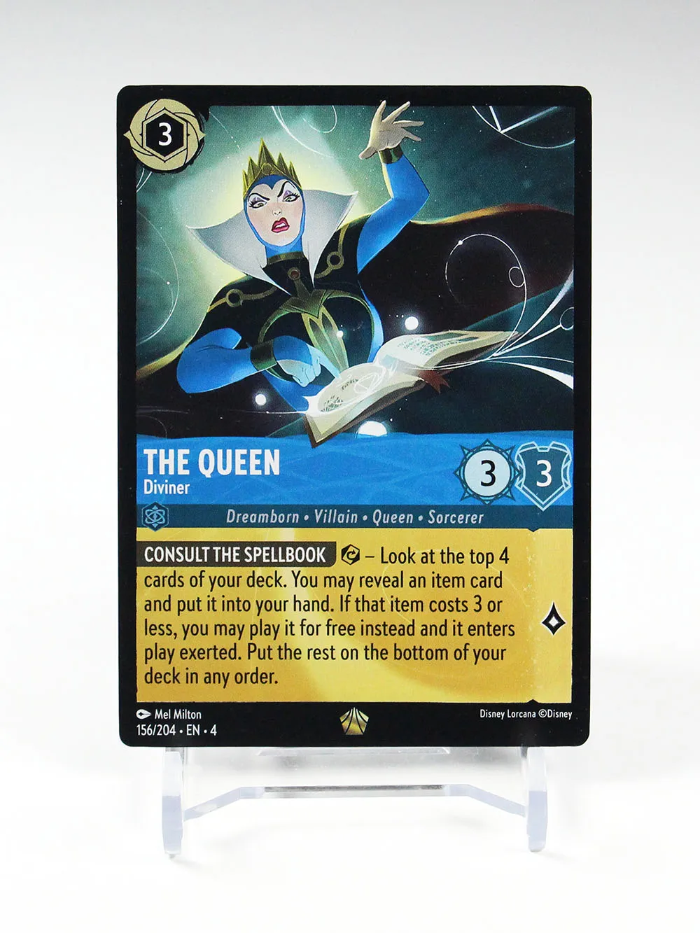 

Lorcana Proxy Charpter 4 English NoneFoil High Quality the queen TCG Game Cards