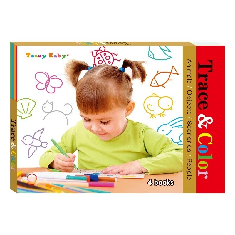 

《Early education painting tracing paper》Kids Early Education Drawing Tracing Paper Set with Sketch Practice Guide Patterns
