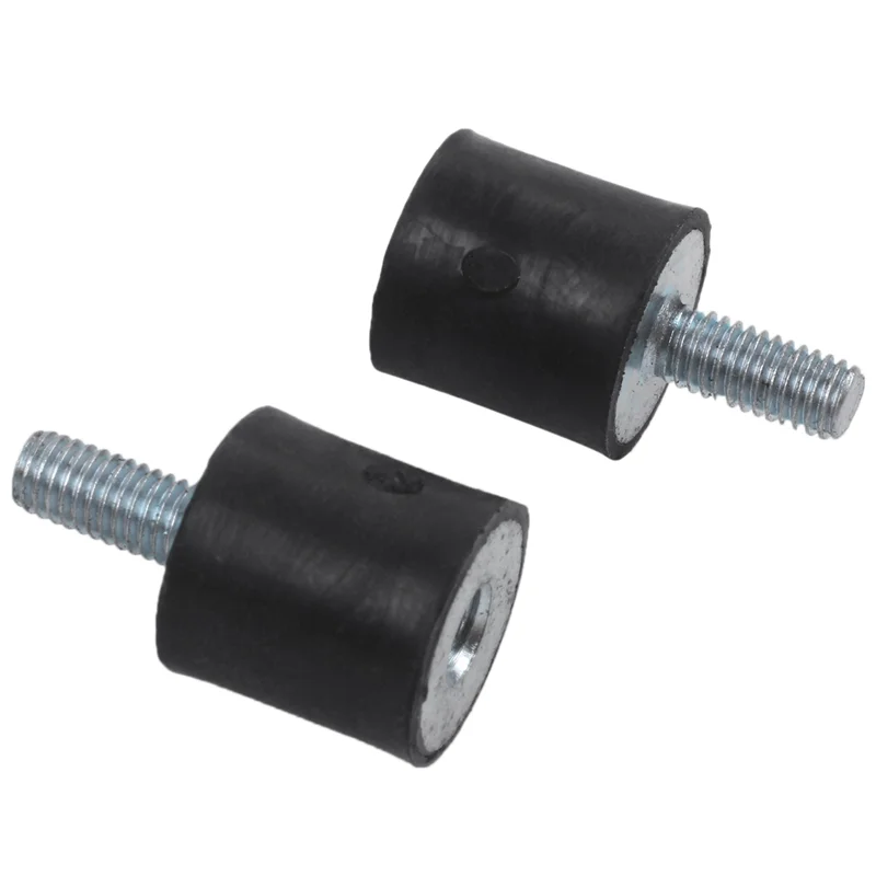 

B03C-16 шт. M5 мужские и женские антивибрационные резиновые крепления изоляторы 15 мм х 15 мм
