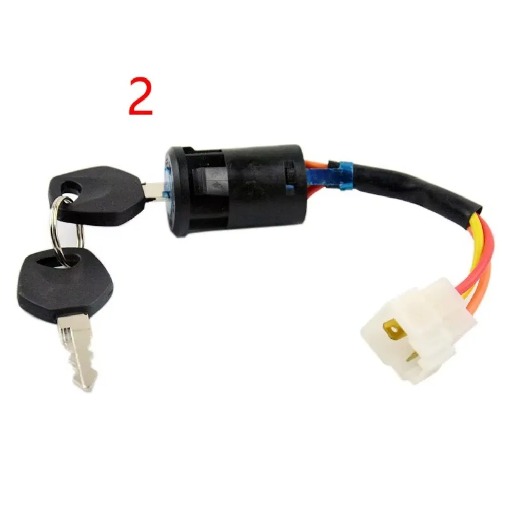 Children's Electric Car Power Switch Ride on Car Lock Black Power Supply Key Easy to Install Car Accessories Keys Start Switch