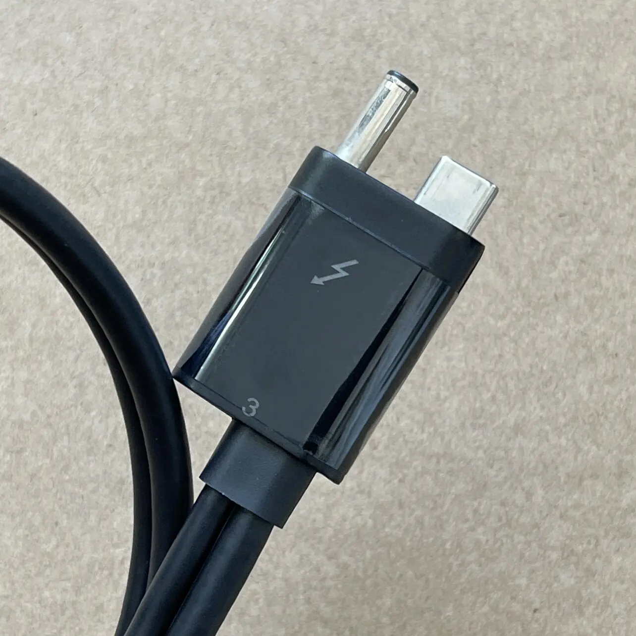 For HP ZBook Elite Dual Head DC Thunderbolt 3 40G 60w Docking Station 843010-001 Data Cable