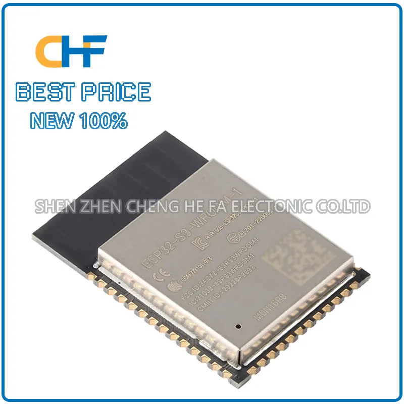ESP32-S3-WROOM-1-N16R8 SMD Wi-Fi Bluetooth 5.0 16MB 32-bit Dual-Core MCU Module Brand New and Original