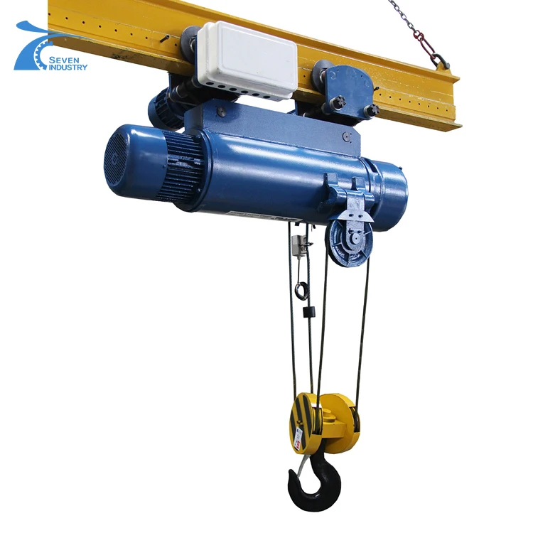 

10-20ton Large Duty Wire Rope Monorail Electric Hoist for Construction Materials Lift Equipment Portable Lifting Tool
