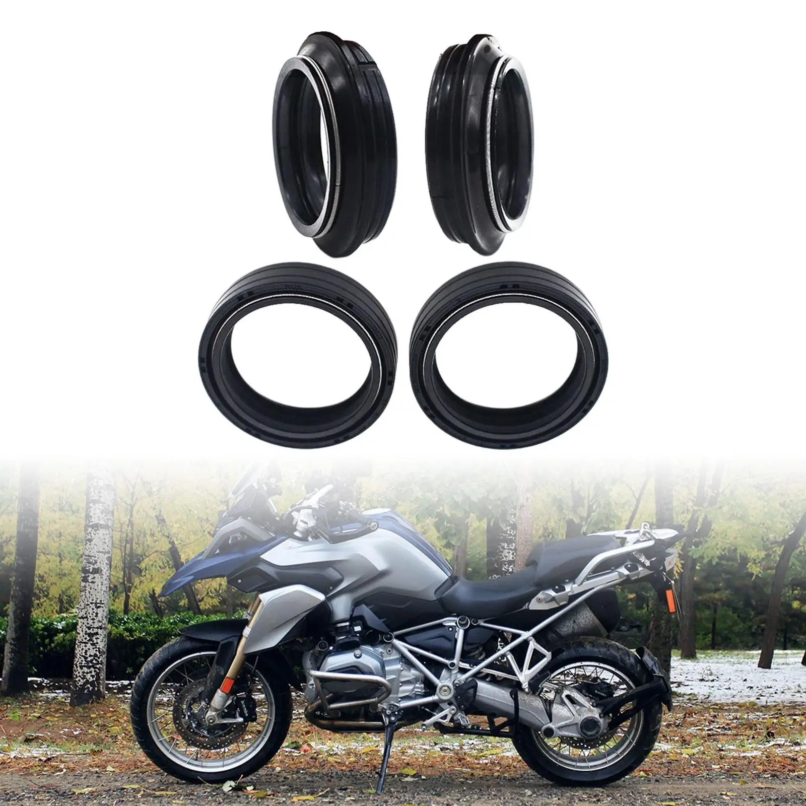 Front Fork Shock Oil Seal and Dust Seal Set for R1200GS Adventure