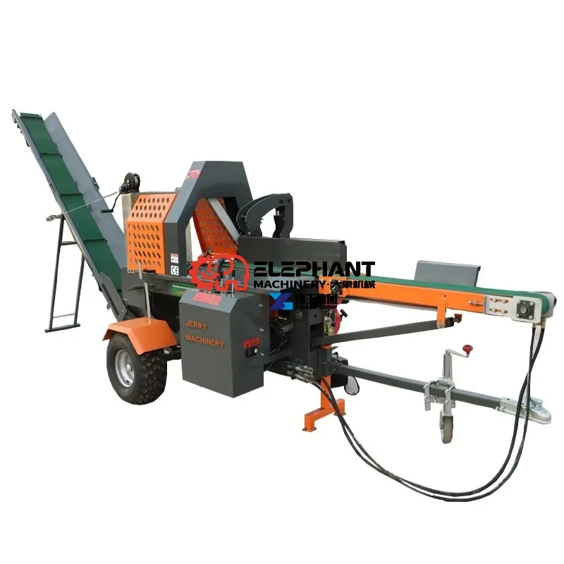 Forestry Machinery Skid Steer Cheap Firewood Processor Machine Petrol Diesel for Sale