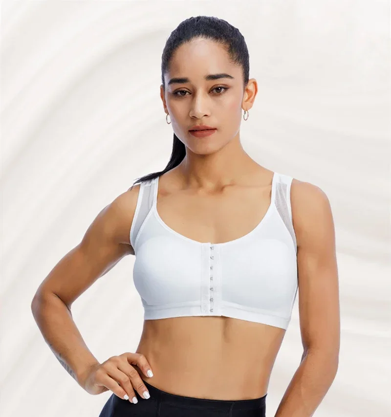 

‌Posture Corrector Sports Corset Bra Back Support & Shockproof Yoga Top Adjustable Fitness Brassiere for Women Shaper