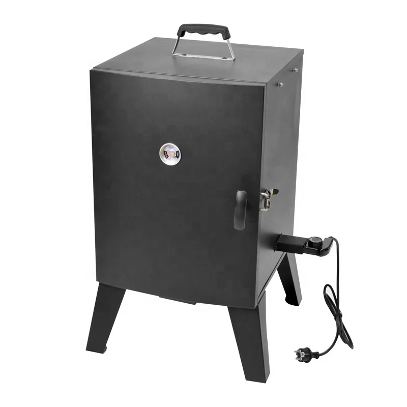 22 Inch 1800w Outdoor Double Layers Vertical Electric Smoker Oven With Cover