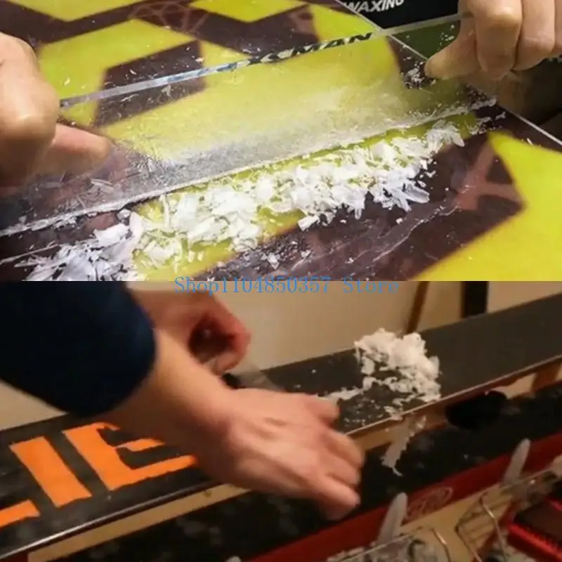 

5asd Acrylic Surfaces Scrapers Tool For Ski And Snowboard Upkeep Compacts Double Size