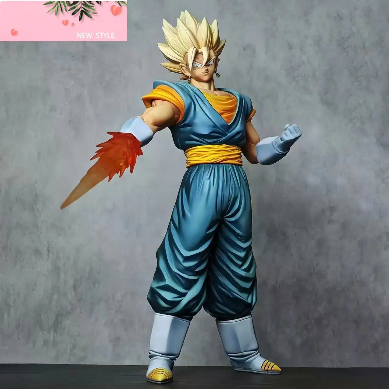

29.5cm/11.6inch Dragon Ball Z Vegetto Figure Light Sword Vegetto Statue Super Saiyan Action Figure Collection Model Toy Gifts