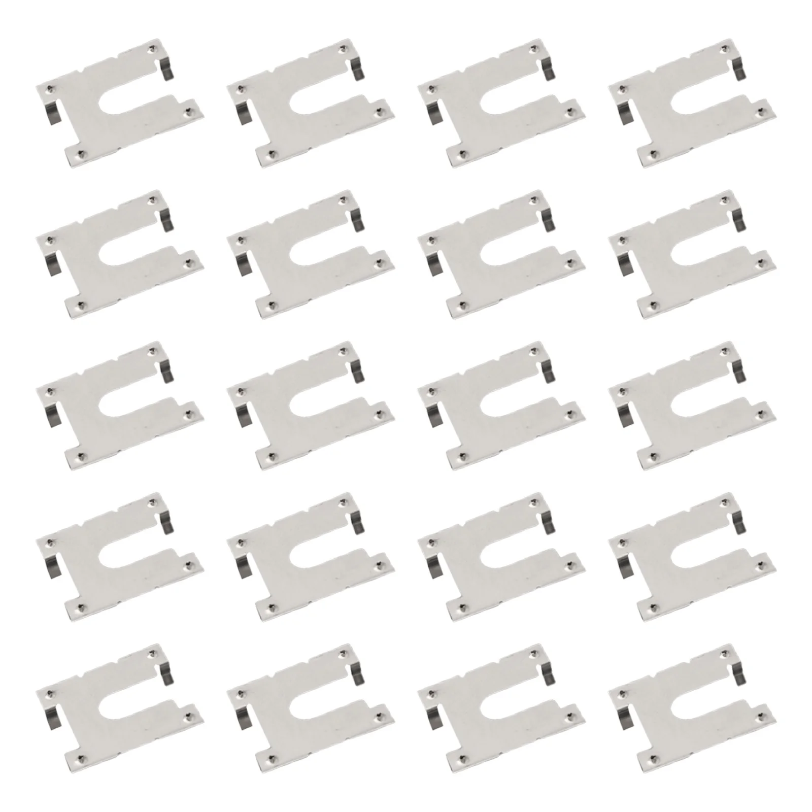 Grounding Washer Grounding Lug Rail Conductive Sheet Solar Panels Stainless Steel 20pcs Earth Plate Solar Energy