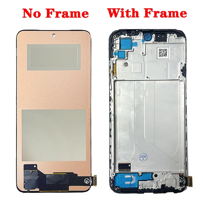6.43'' AMOLED For Xiaomi Poco M5s lcd touch panel screen digitizer Assembly replacement For POCOM5s 2207117BPG lcd with frame image 5