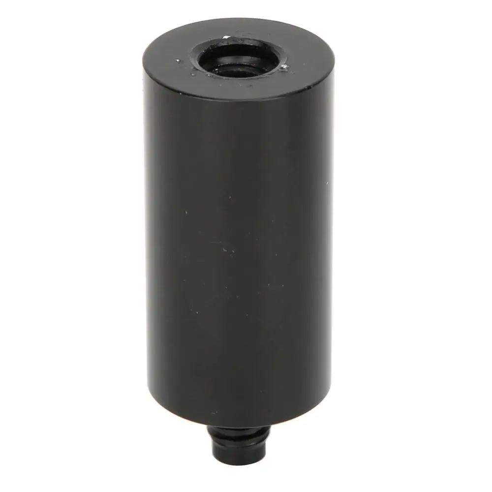 Aluminium Pool Cue Extension Black Compact Billiard Cue Extender Portable Pool Cue Stick Extender Snooker Game