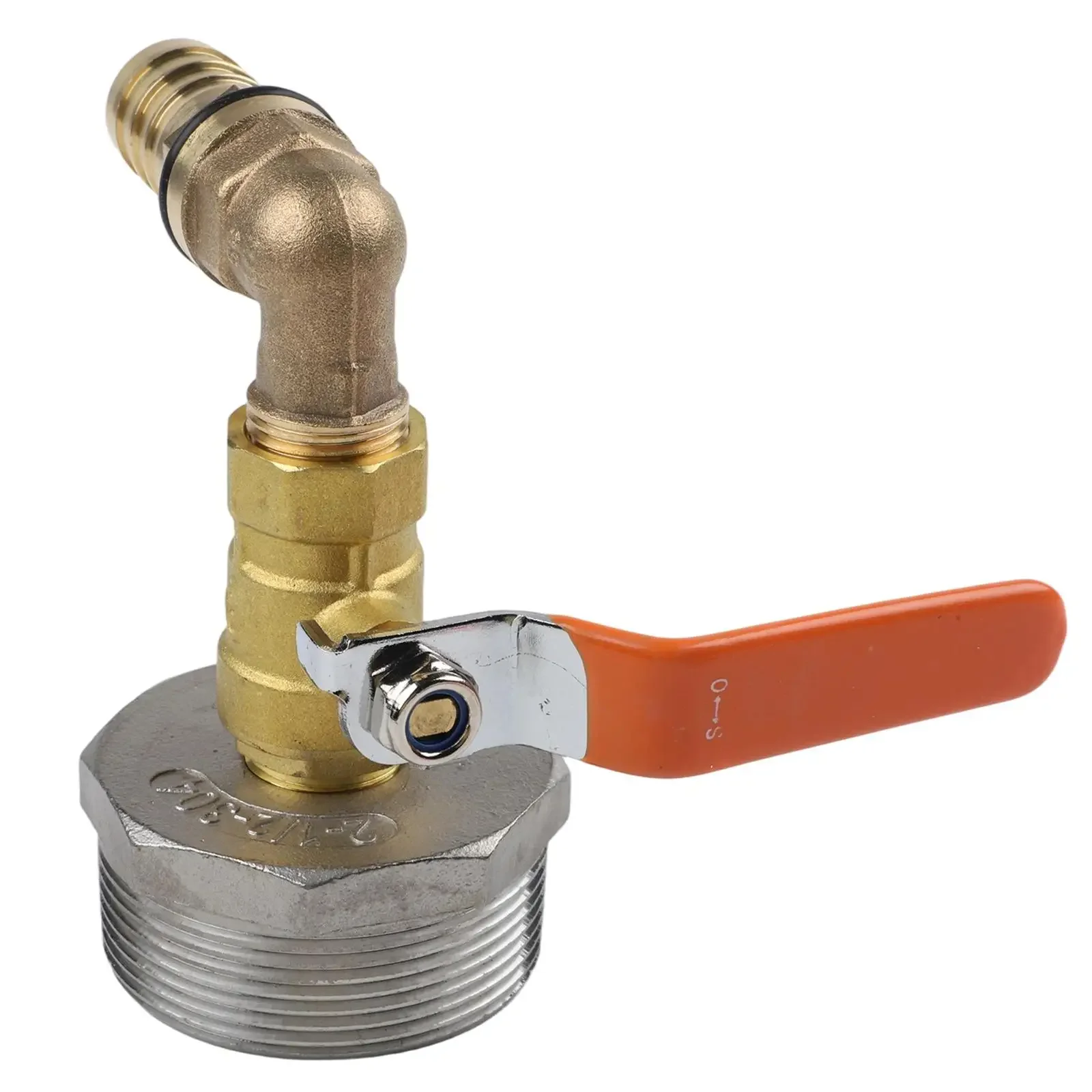 High Performance Stainless Steel 200L For Oil Drum Replacement Outlet Tap Valve For For Oil Water Containers Leak Proof