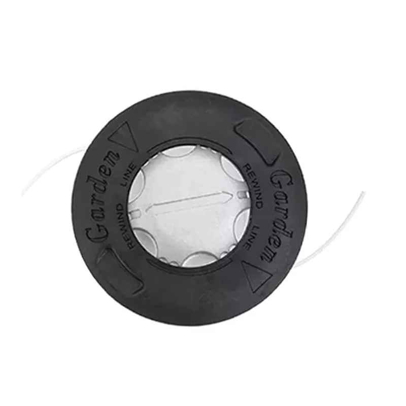 PORK-With 2 Lines Cutter Thread Line String Saw Head Brush Mower Automatic Grass Trimmer