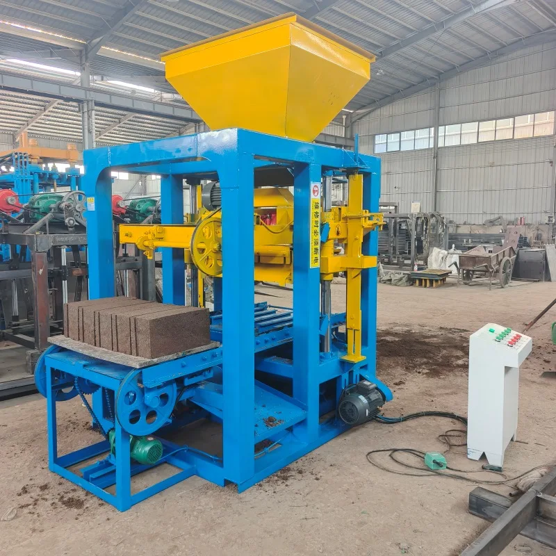 Low‑noise Concrete Block Maker Brick Making Machine for Building Material Plant Hollow Solid Brick Production Work