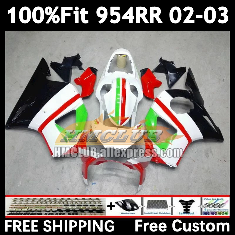 

Injection Fairing For HONDA CBR900RR CBR 900 954 CBR900 CBR954 RR 92No.16 CBR 954RR 02 03 CBR954RR red green 2002 2003 Bodys
