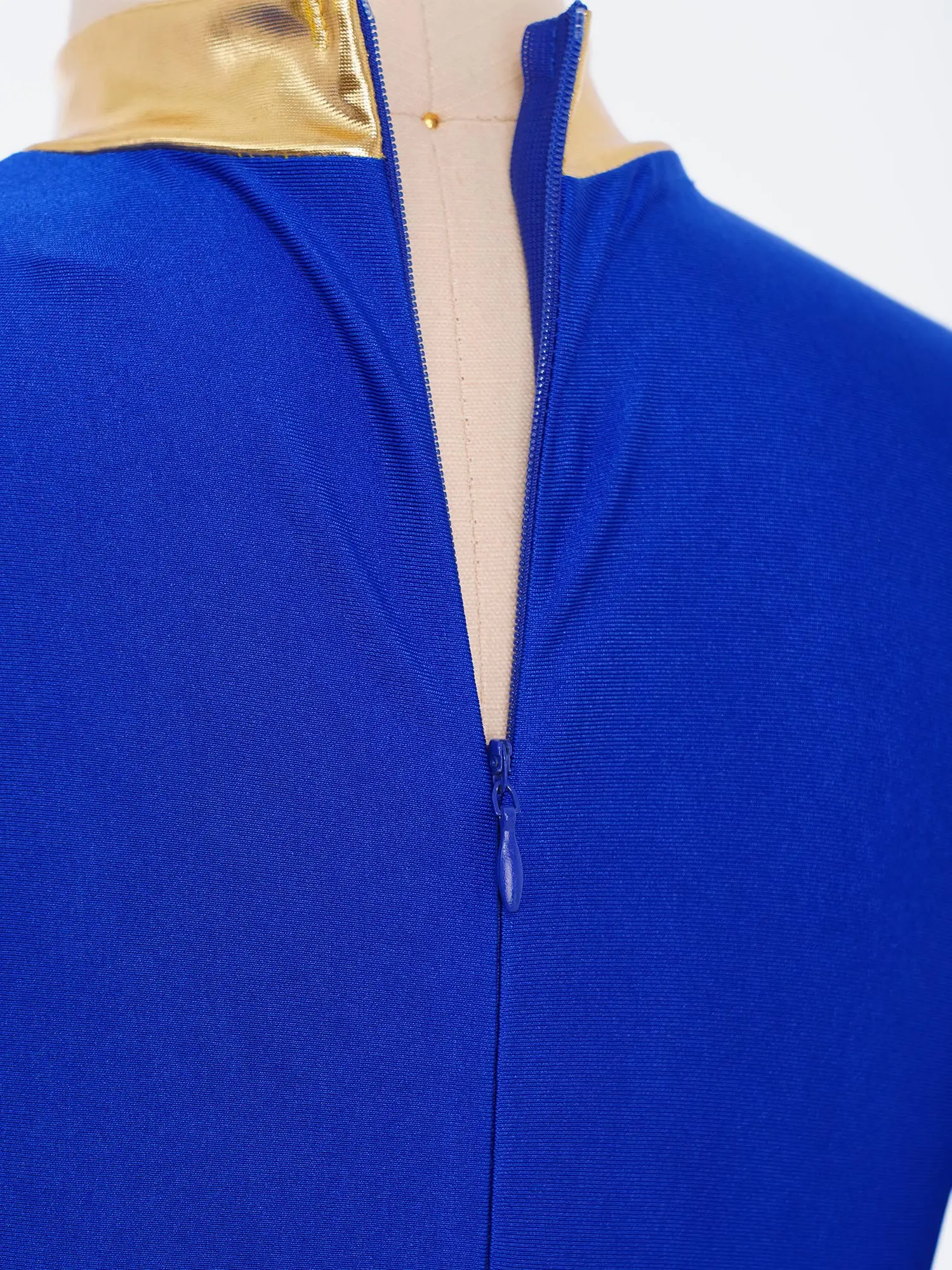 

Kids Boys Dance Rhythmic Gymnastics Leotards Long Sleeve Jumpsuit Ballet Dancewear Figure Skating Stage Performance Costumes