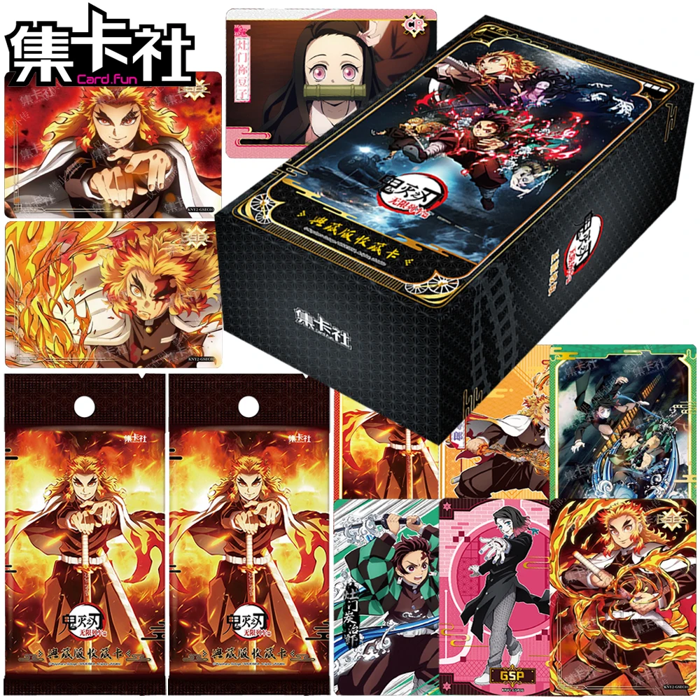 

Card.fun оригинальная коллекционная карта Demon Slayer, высокая партитура, горячая кровь, аниме, карта периферийных персонажей, детские сокровища, подарки, игрушки