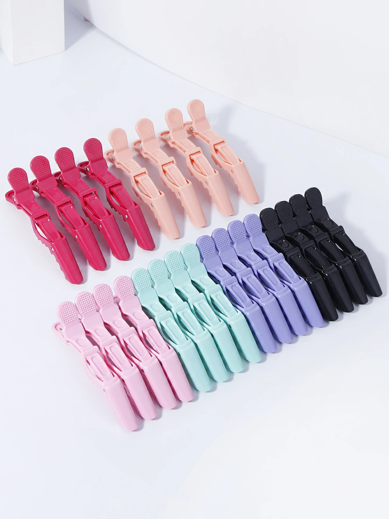 4 teile/satz Krokodil Clips Nicht Slip Friseur Styling Schnitte Clips Salon Barber Liefert Für Haar Zubehör – Detail 1