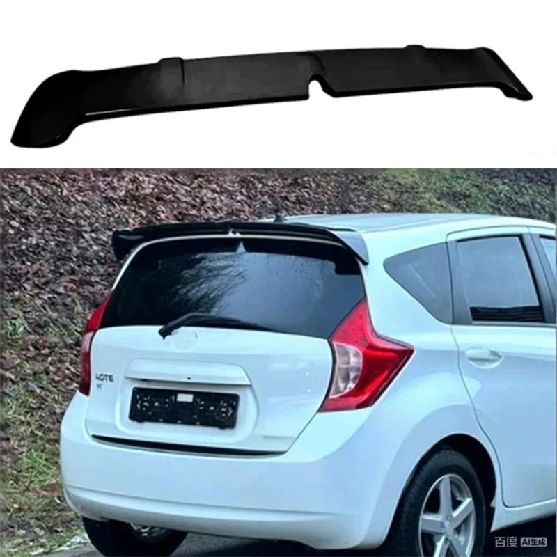Alerón Trasero de Alta Calidad para Nissan Versa Note E12 Hatchback 2013-2020, Alerón de Techo Trasero de ABS para Versa Note