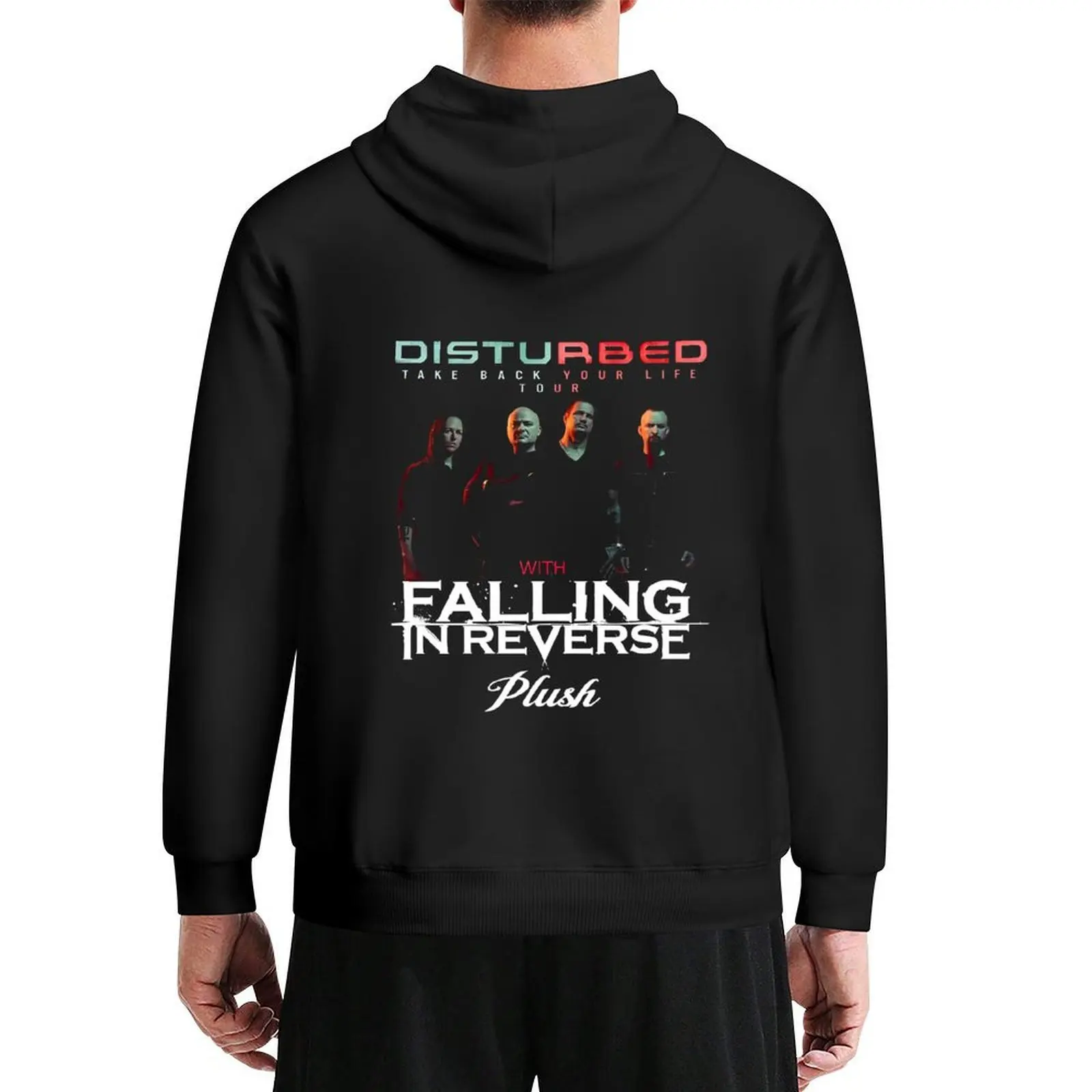 

Graphic Disturbed 2024 Tour Shirt, Disturbed Take Back Your Life Tour 2024 Shirt Hoodie autumn japanese hoodie