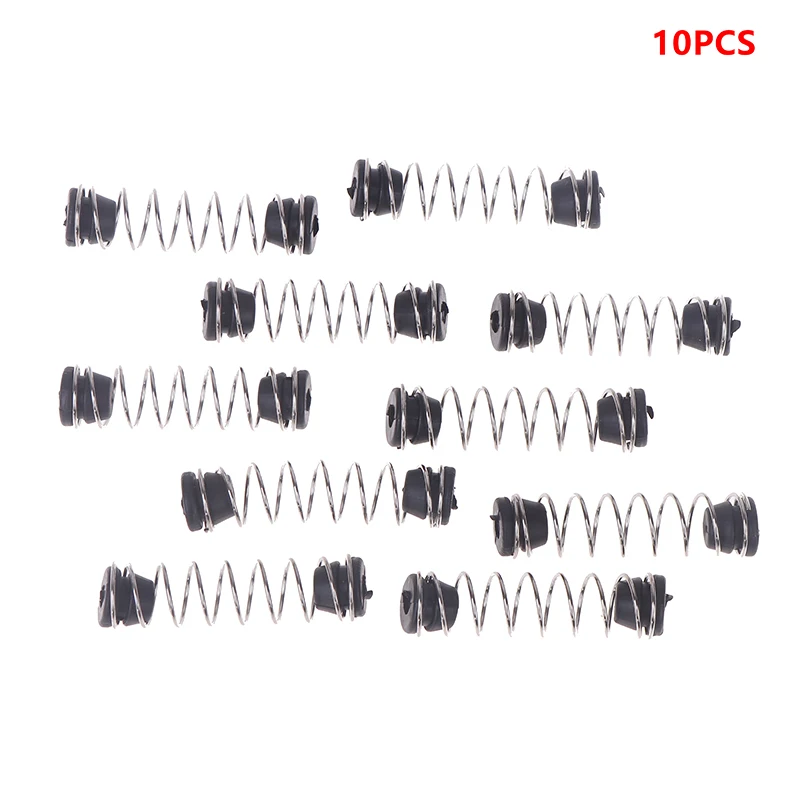 

10pcs Precision Pruning Shears Spring Replacement With Rubber Base, Contemporary Style Lawn & Garden Tool Accessories