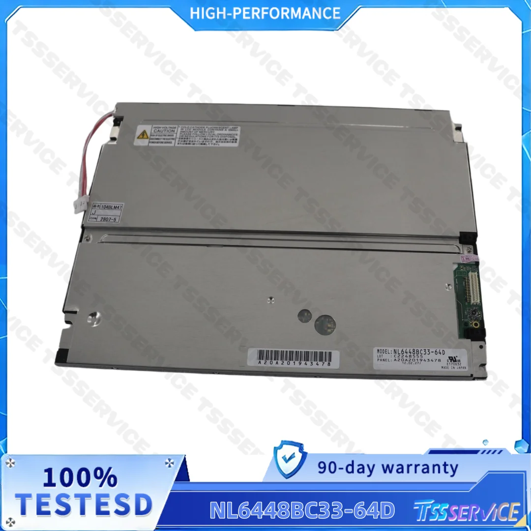 NL6448BC33-64D 10.4 inch 640*480 Resolution LCD panel fast shipping