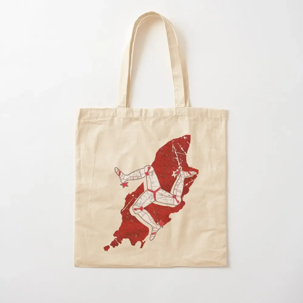 Isle of Man TT Races Tote Bag cloth bag woman shopper bag women canvas Handbags supermarket folding
