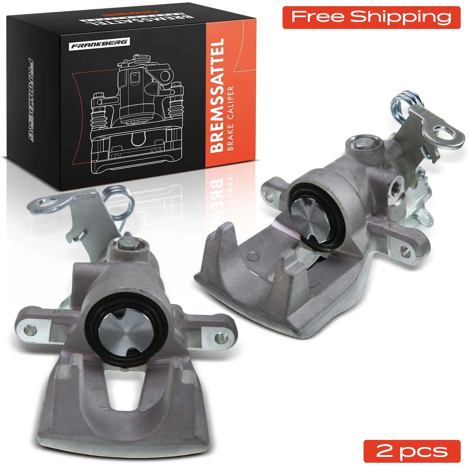 Étrier de frein Frankberg 2X pour essieu arrière pour Fiat Multipla Van Stilo Multi Wagon 343347 9949353 9949359 343346