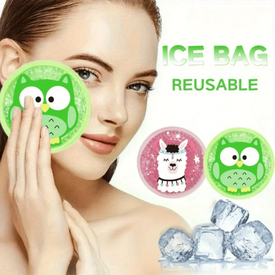 Boo Boos Ice Packs,Hot and Cold Packs, Small Wounds Cold Packs, Reusable Gel Beads Ice Packs, Children's Wounds