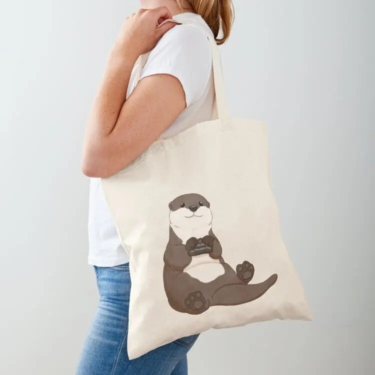 

Cute You're My Favorite Rock Otter Tote Bag sacs de shopping tote bag Lady bag shoping