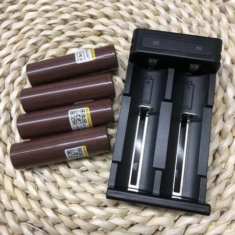 100% New Original HG2 18650 3000mAh batteries 3.6V discharge 20A dedicated 3.7v Power Rechargeable battery,with usb charger
