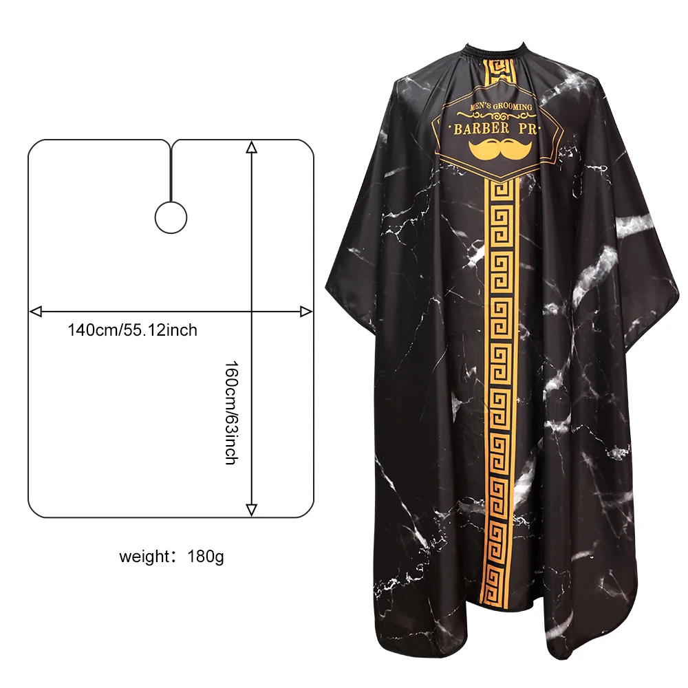 Waterproof Hair Cutting Cape Pro Salon Hairdressing Cloth Gown Barber Hairdresser Apron Haircut Coat Barbershop Tool 2023