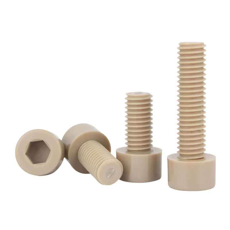 30pcs M2 5 PEEK Hex Socket Head Cap Screw Polyether Ether Ketone Bolt WESTCREEK