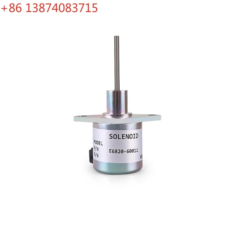 Válvula solenoide de apagado del motor E6820-60011 para tractor Kioti DK35 DK40 DK45 DK50 DK55 DS3510