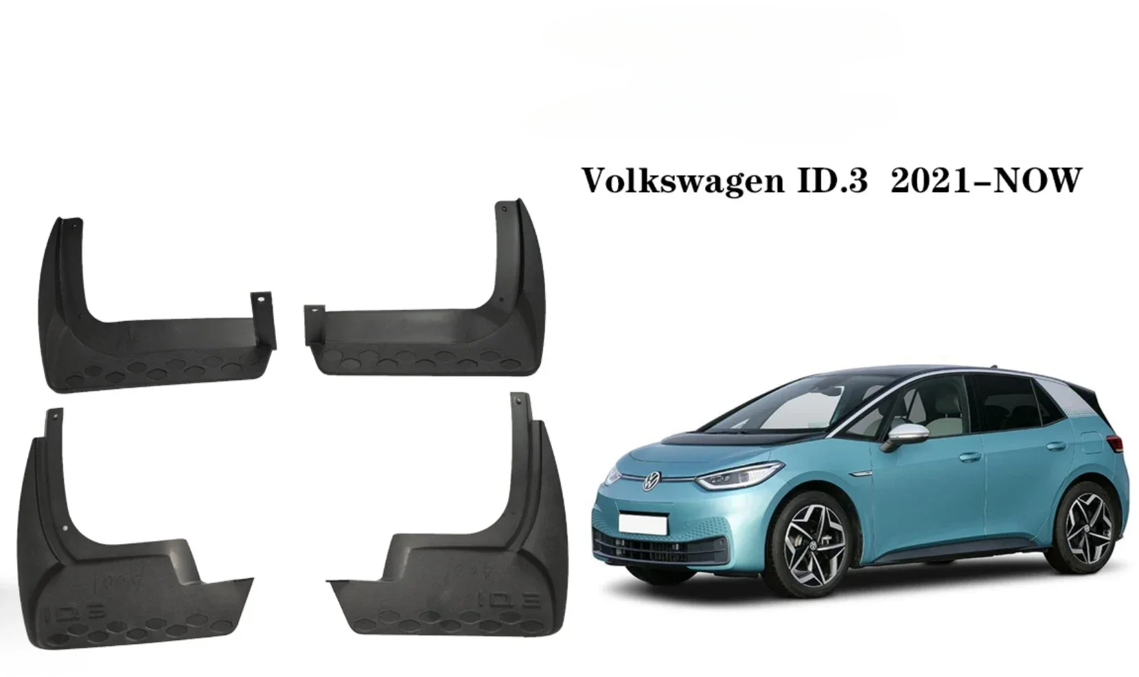 For VW ID4 ID.4X CROZZ ID3 CROZZ 2020-2021 Car Wheel Mud Flaps Mudguards Mudflaps Front Rear Splash Fender Accessories