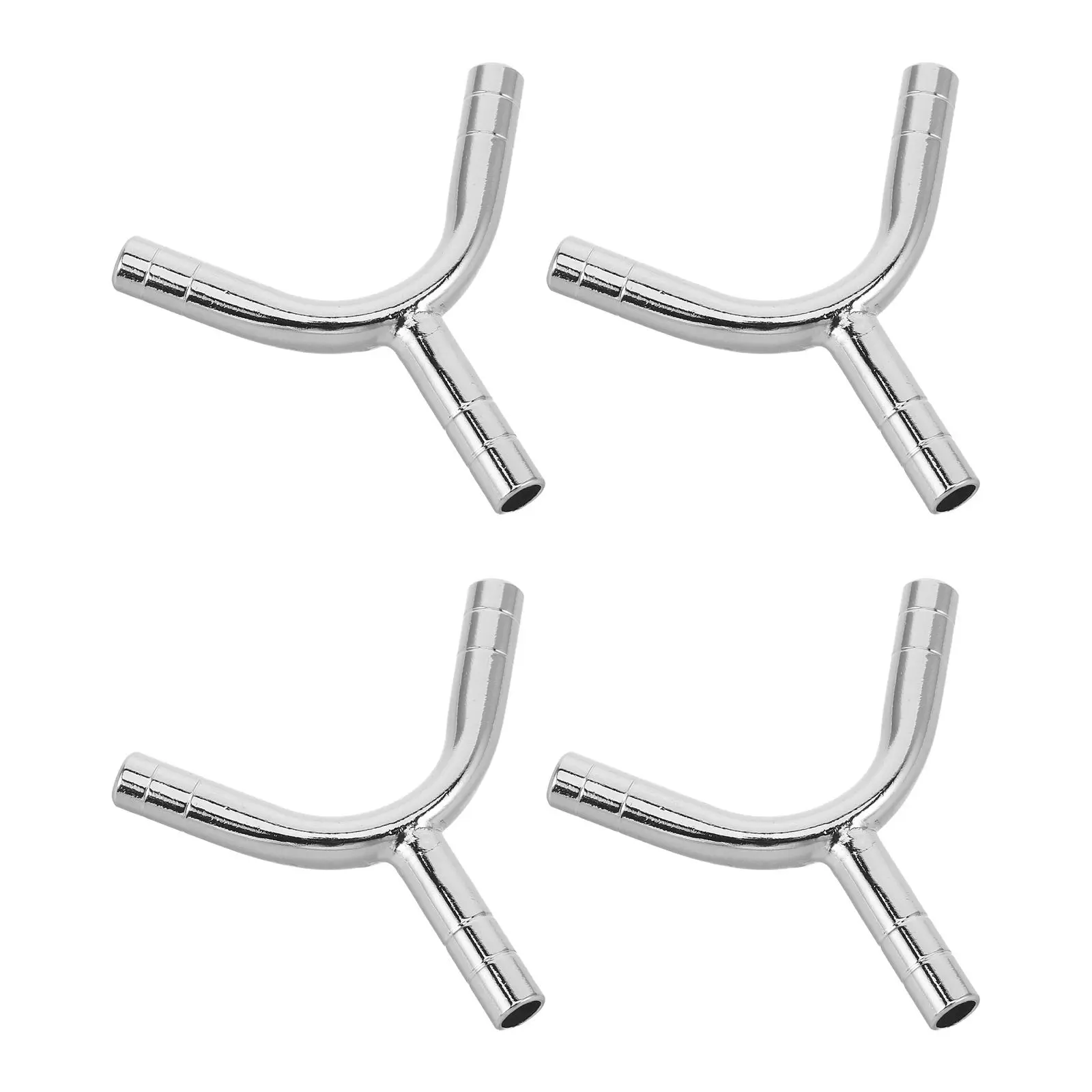 

4Pcs Stethoscope Accessories Y Shaped Metal Tubing Replacement Connector for Doctors Nurses Medical Students Efficient