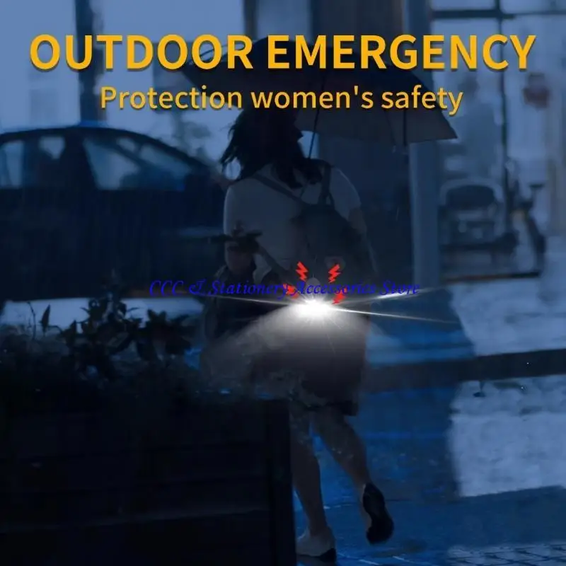 Q1JC SAFE SUED SOUN PORTABLE CEYRIATION CEYCAIN 130DB للنساء كبار السن الأمن في الهواء الطلق