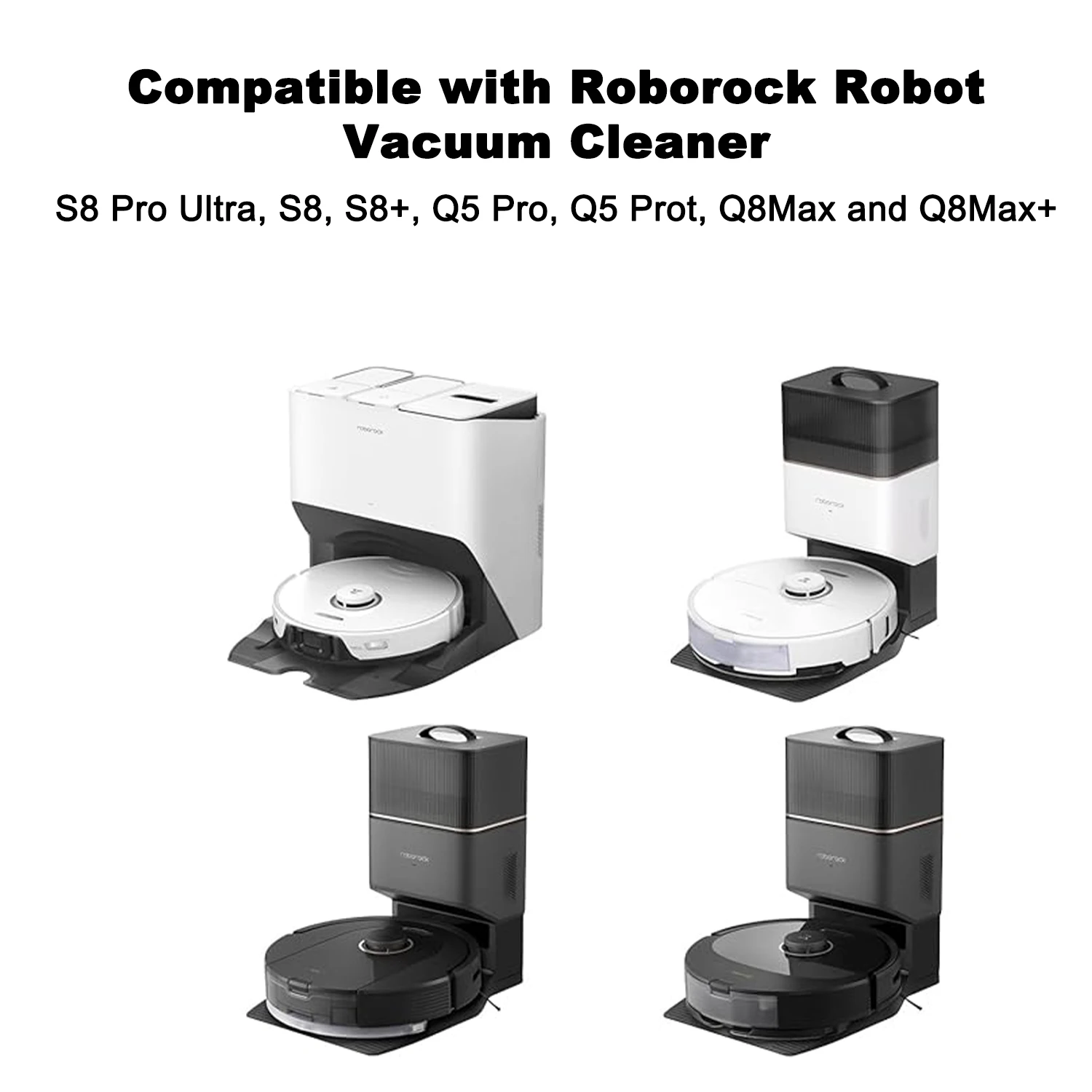 Roborockのメインブラシ,交換部品,ブラシ8 pro,uls8,q8,q8 max,q8 max,q8 pro,q5 pro